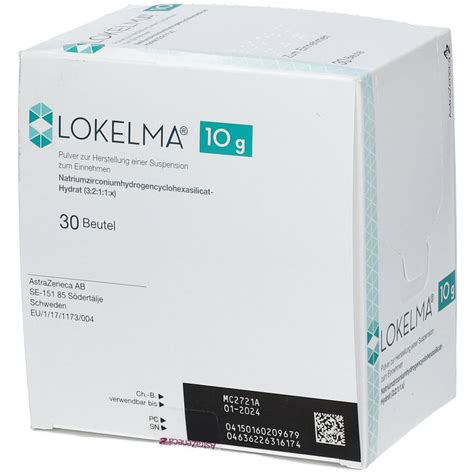 lokelma wirkstoff|Lokelma 10 g powder for oral suspension